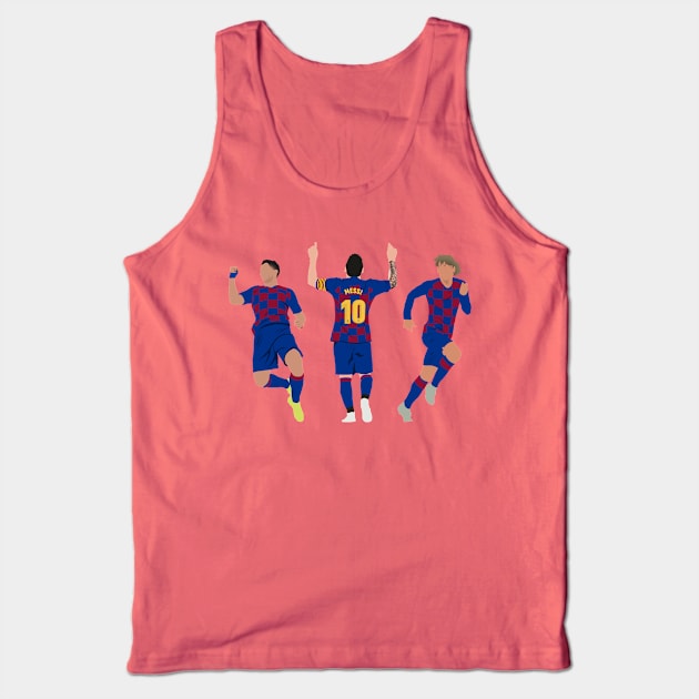 Barcelona Trio Tank Top by InspireSoccer